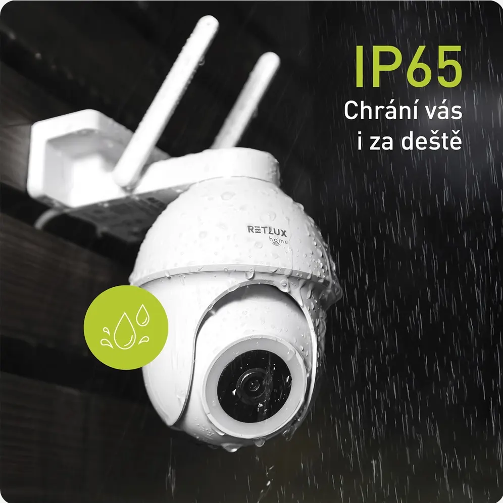 IP65 – chrání vás i za deště