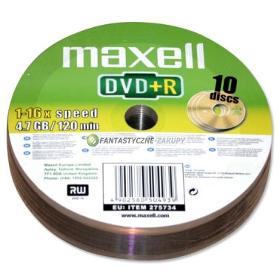 MAXELL DVD+R 4,7GB 16x 10SH