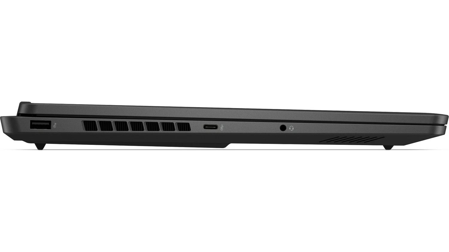 Hern&yacute; notebook HP OMEN SLIM 16-an0074nc čierny pohľad zboku