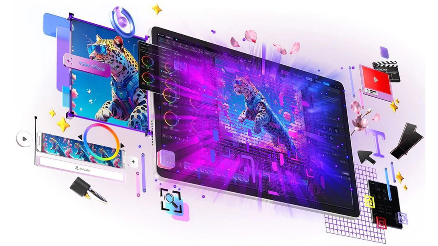 Grafický program na tablete Lenovo Yoga Tab
