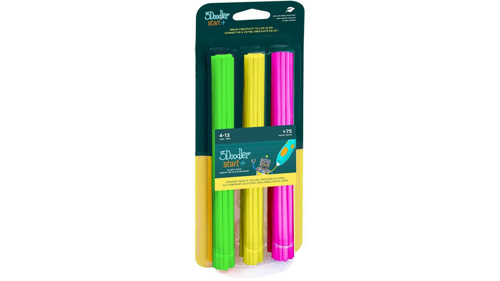 Náplň 3Doodler ECO-PCL pro 3D pero Start+ 75ks – neon (3DS-ECO-MIX4-75)_01