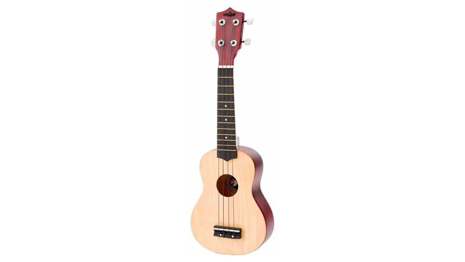 Woody Ukulele předn&iacute; pohled