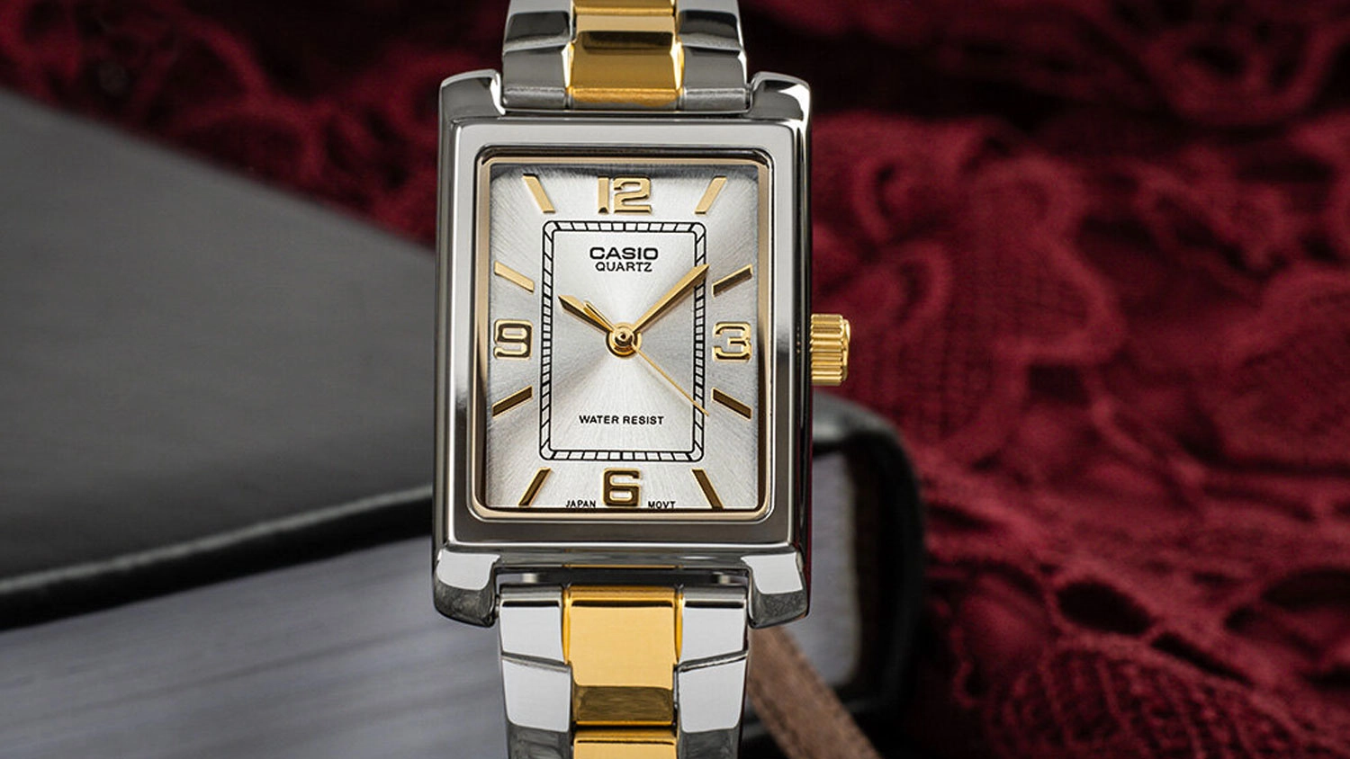 Detail cifern&iacute;ka hodiniek Casio COLLECTION LTP-1234PSG-7AEF