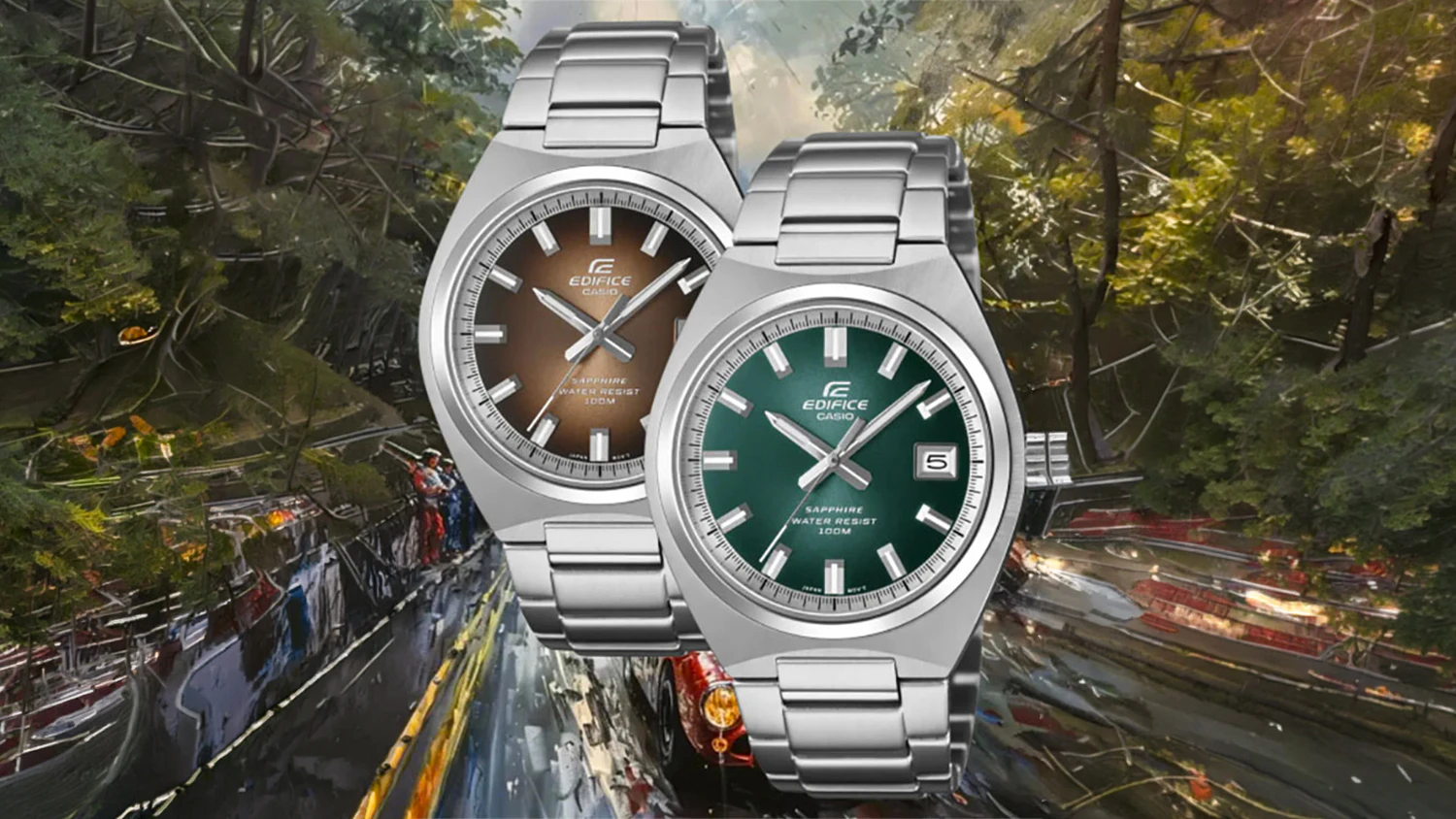 Hodinky Casio EFB-109D-barevné variace