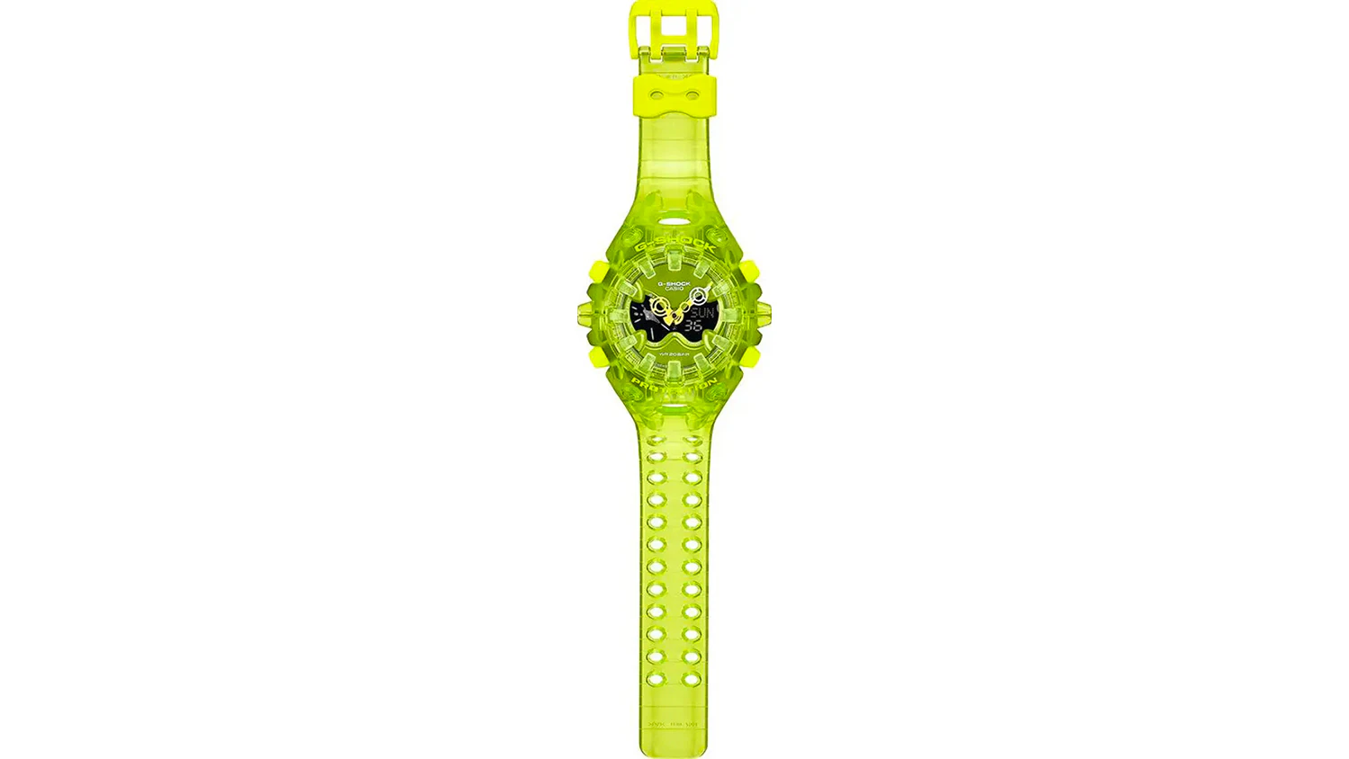 Hodinky Casio G-SHOCK GA-V01SKE-3AER s průsvitným řemínkem
