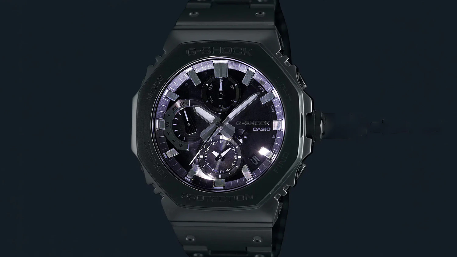 LED osvetlenie ciferníka náramkových hodiniek Casio GMC-B2100ADS-1AER G-SHOCK. 15054989-4