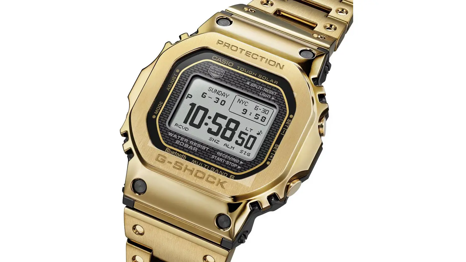 Digitálne hodinky Casio G-Shock GMW-BZ5000GD-1 – MIP displej