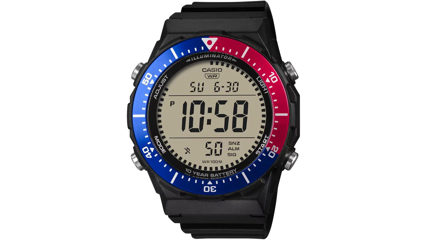 P&aacute;nsk&eacute; n&aacute;ramkov&eacute; hodinky Casio Collection Digital AE-1700H-1A2VEF