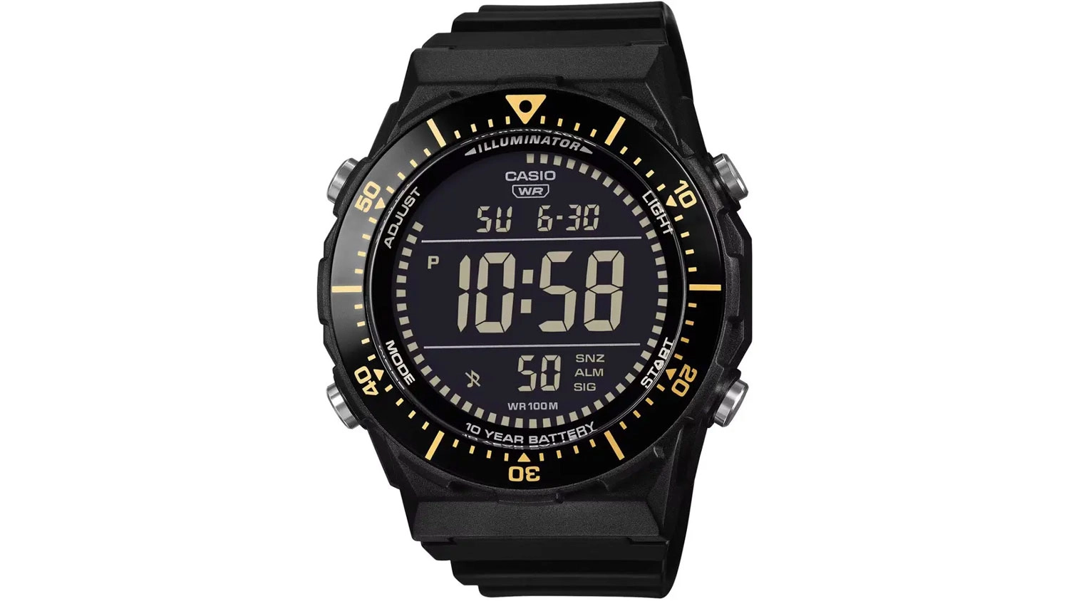 P&aacute;nsk&eacute; n&aacute;ramkov&eacute; hodinky Casio Collection Digital AE-1700H-1BVEF