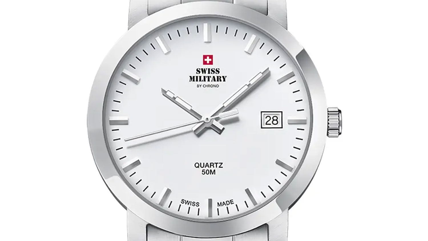 Detail ciferníku hodinek Swiss Military SM34083.02