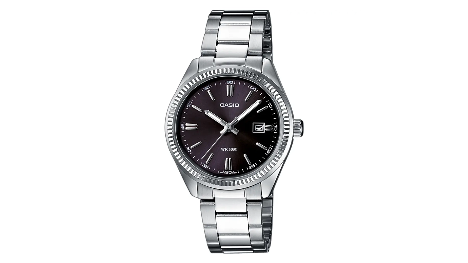 D&aacute;msk&eacute; n&aacute;ramkov&eacute; hodinky Casio LTP-1302PD-1A1VEG předn&iacute; pohled
