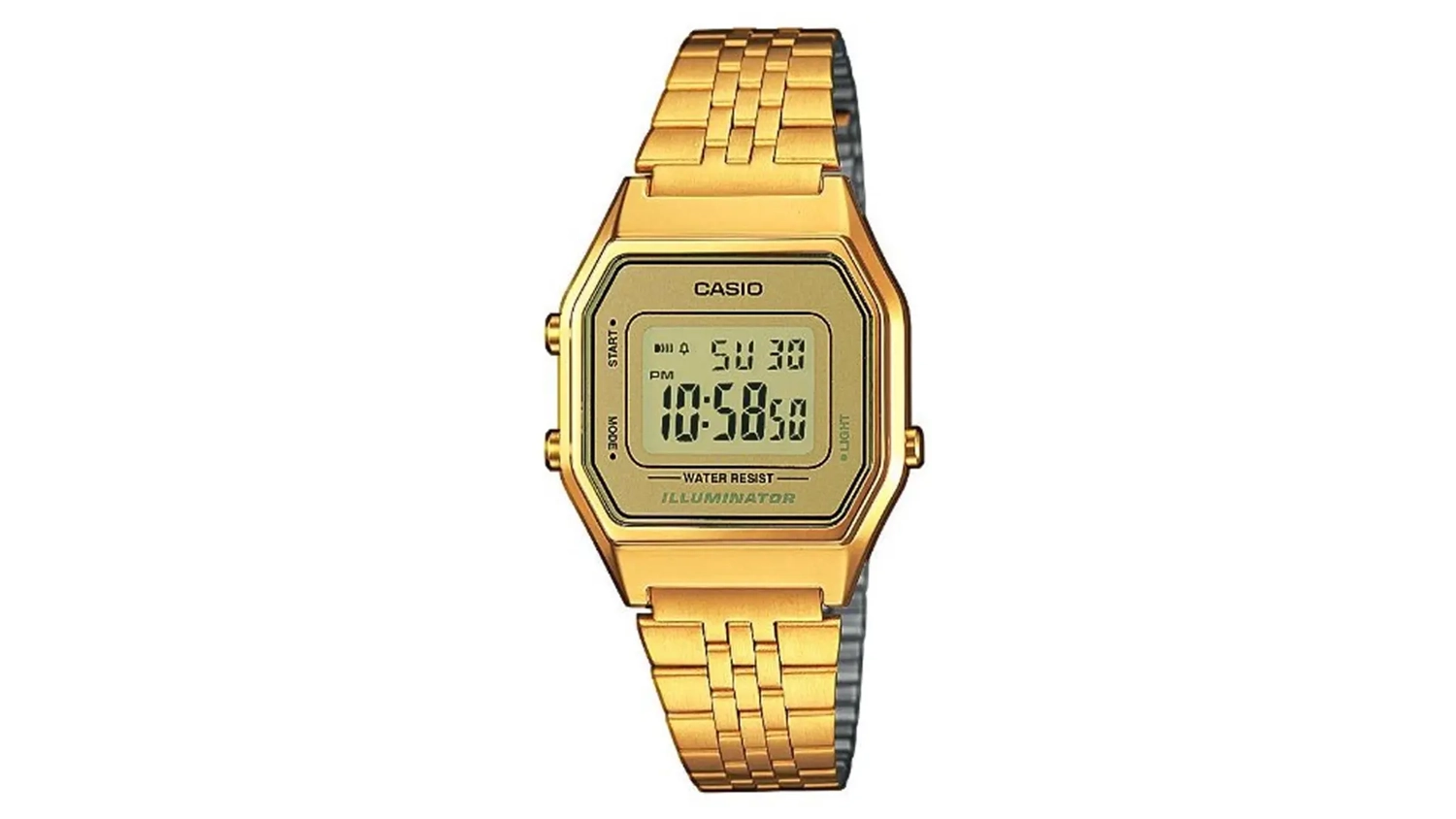 Dámské náramkové hodinky Casio LA680WEGA-9AER Retro Collection přední pohled