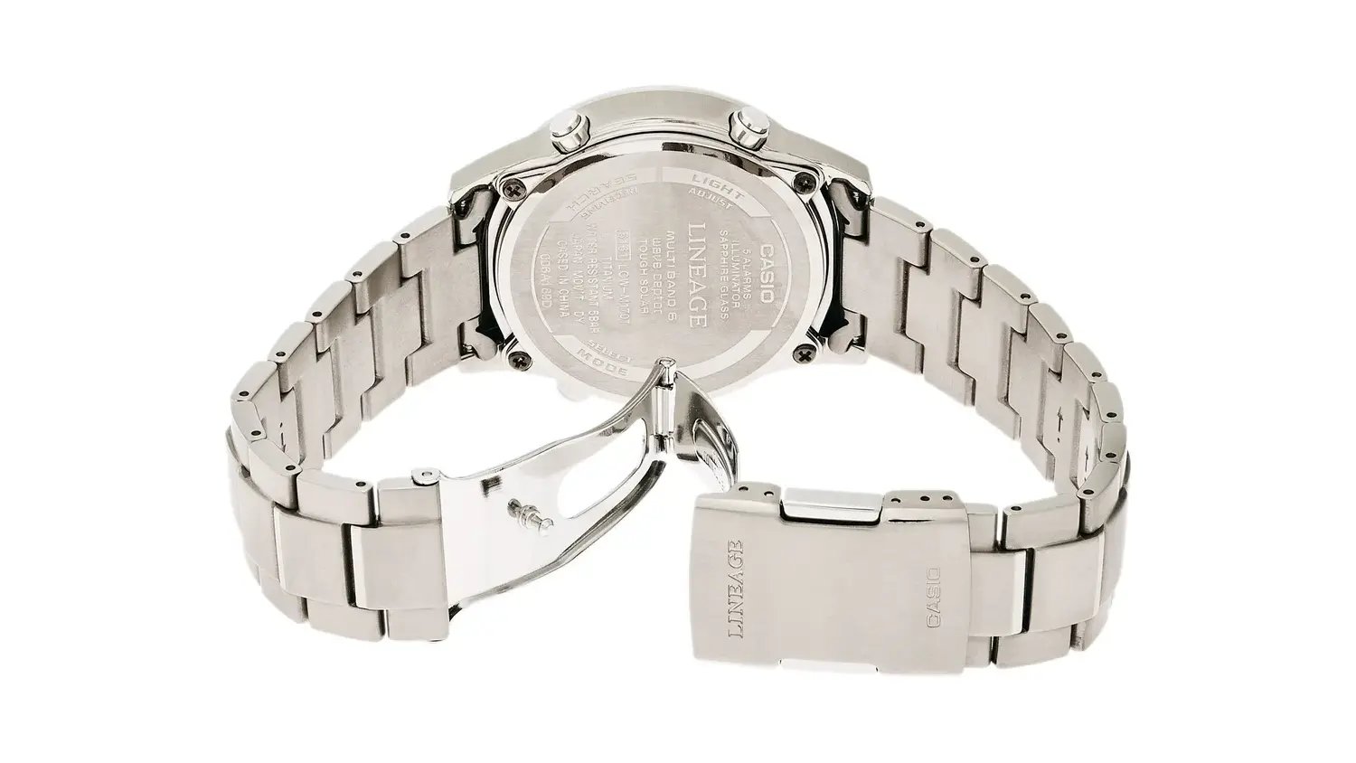 Hodinky Casio LCW-M170TD-1AER vyfocen&eacute; zezadu.