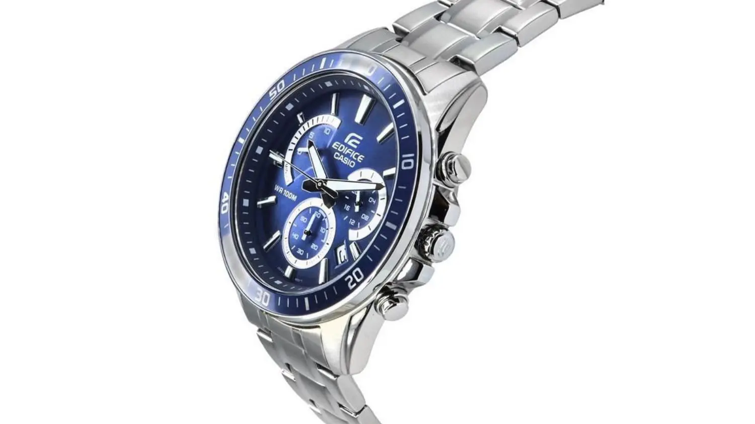 Pohled z boku na hodinky Casio EFR-552D-1A2VUEF