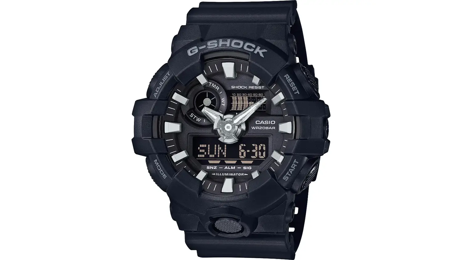 N&aacute;ramkov&eacute; hodinky Casio G-SHOCK GA-700-1BER