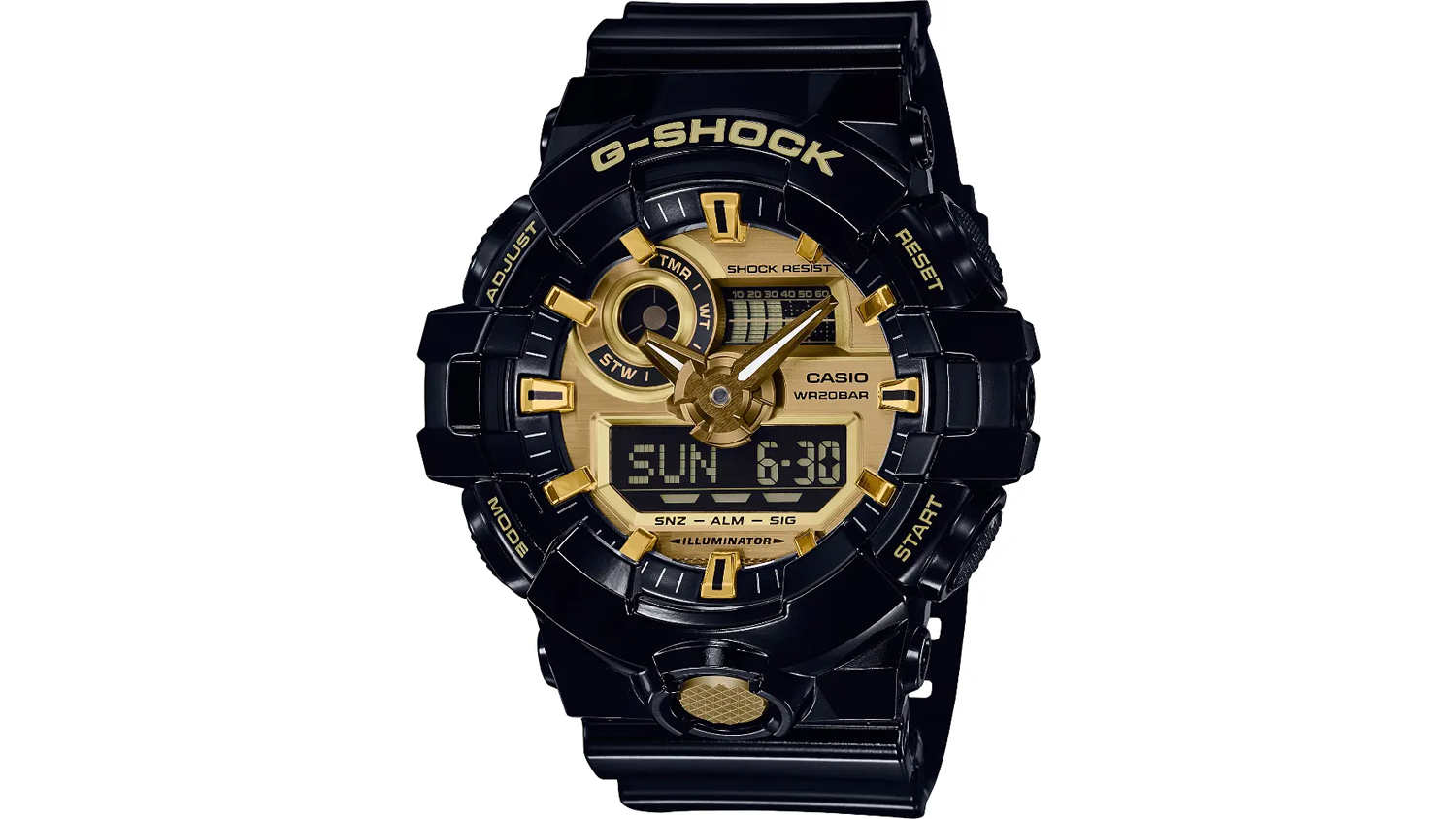 P&aacute;nsk&eacute; hodinky Casio G-SHOCK GA-710GB-1AER