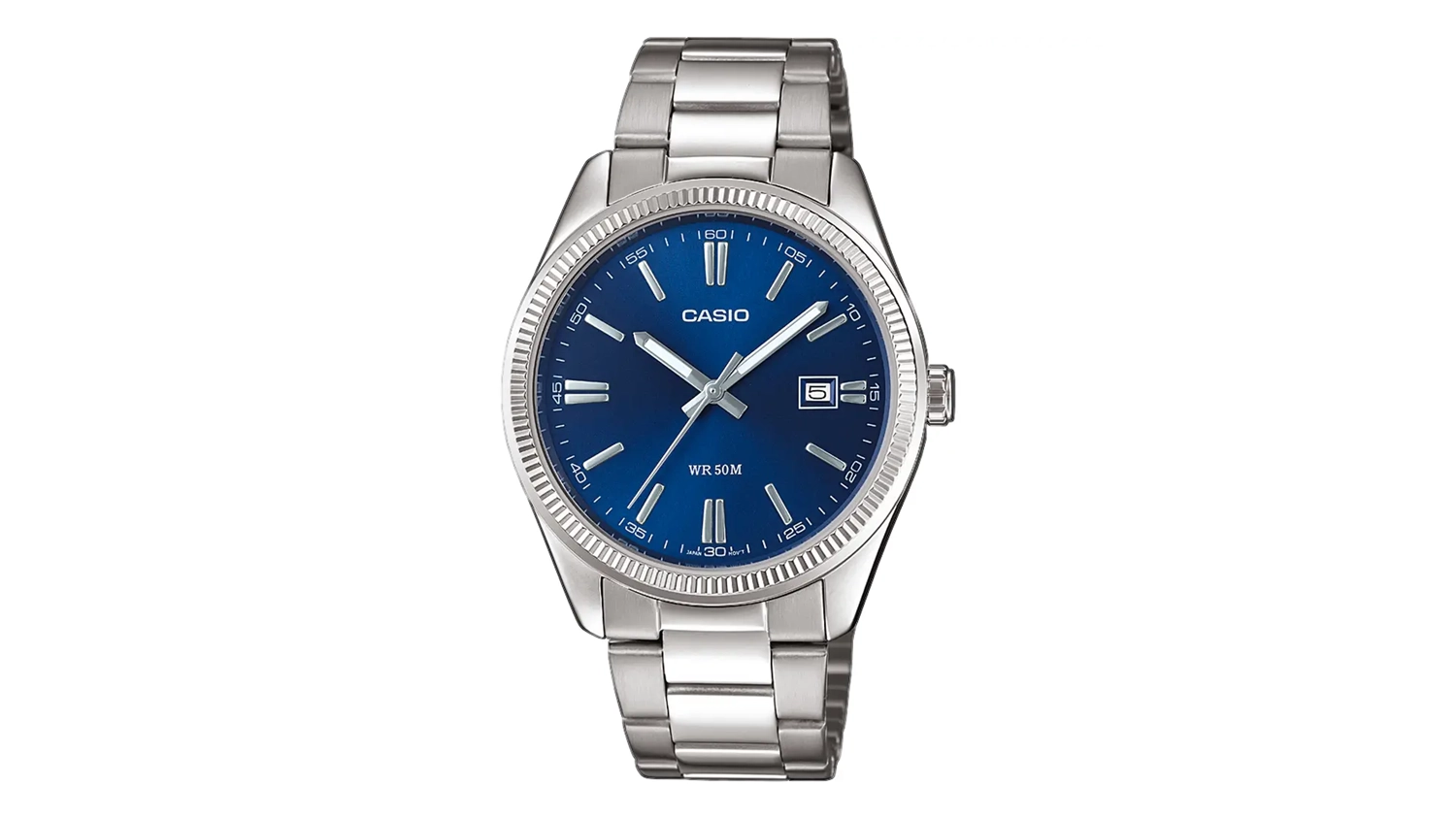 P&aacute;nsk&eacute; n&aacute;ramkov&eacute; hodinky Casio MTP-1302PD-2AVE pohľad zpredu