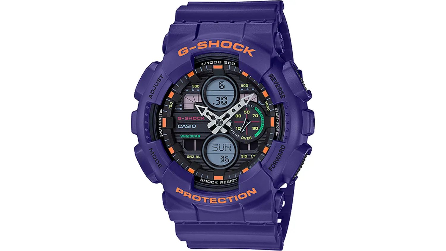 Sportovn&iacute; hodinky Casio G-SHOCK GA-140-6AER z předn&iacute; strany