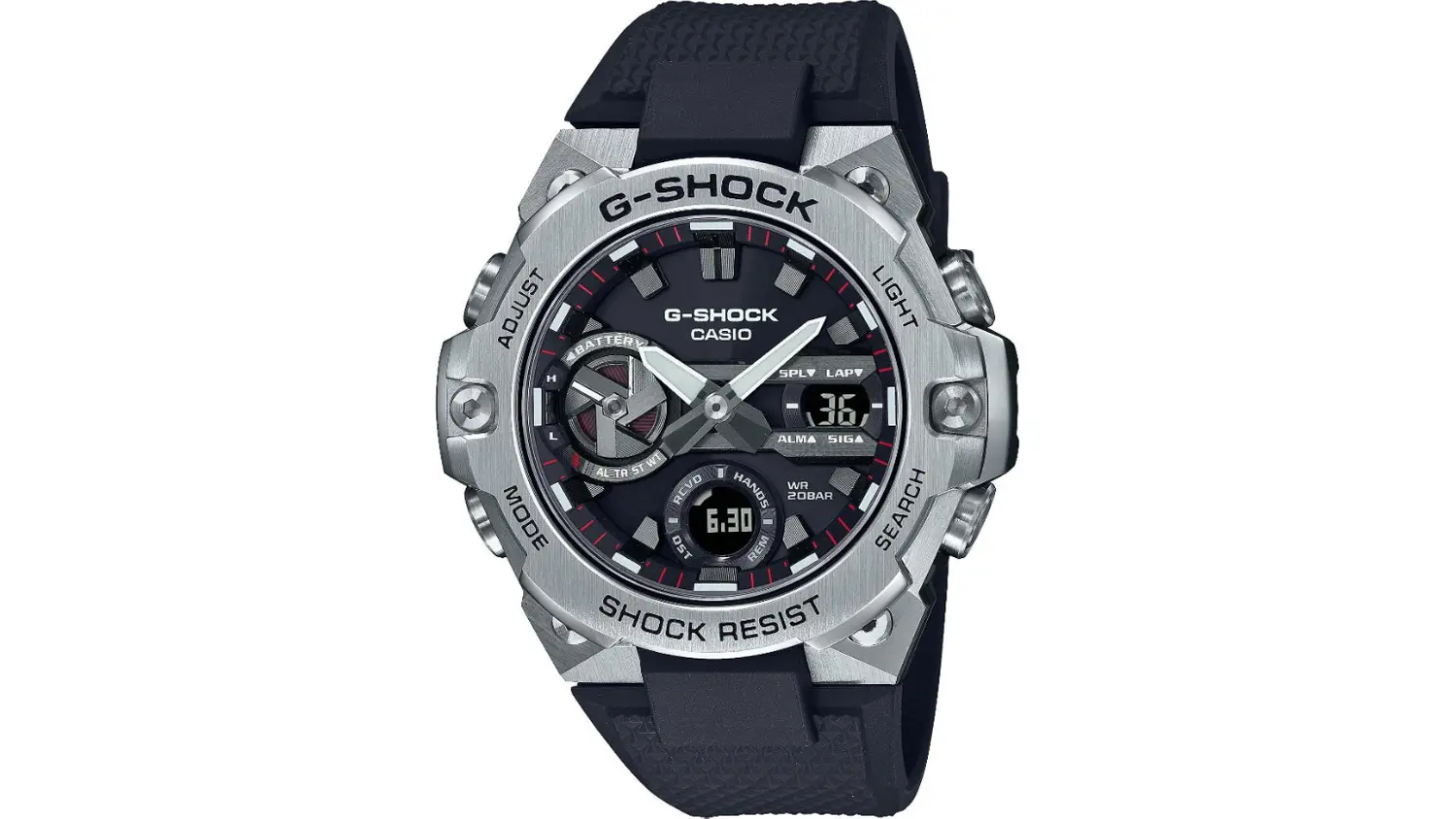 P&aacute;nske n&aacute;ramkov&eacute; hodinky Casio GST-B400-1AER G-SHOCK
