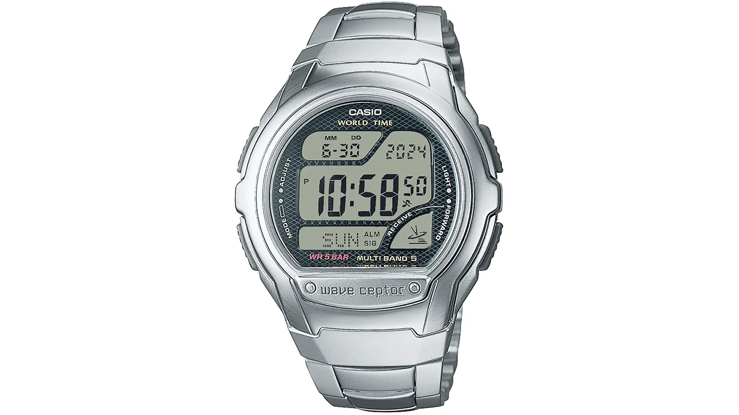 Náramkové hodinky Casio Wave Ceptor WV-58RD-1AEF (360)