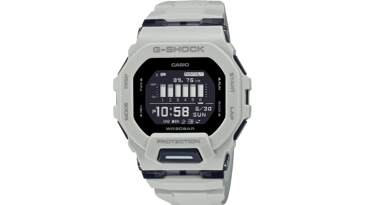 P&aacute;nsk&eacute; n&aacute;ramkov&eacute; hodinky Casio GBD-200UU-9ER G-SHOCK