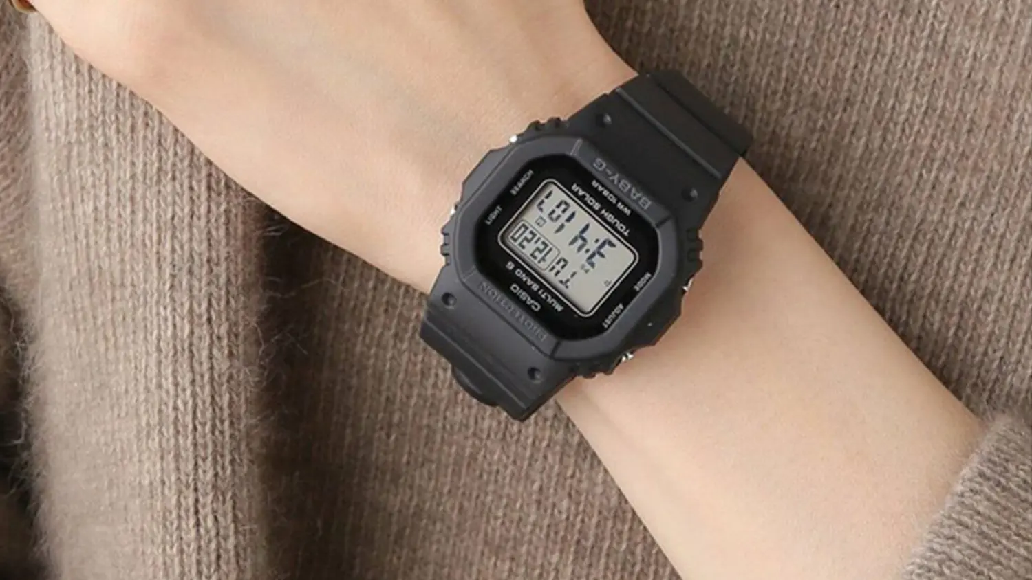 N&aacute;ramkov&eacute; hodinky Casio BGD-5650-1ER na z&aacute;p&auml;st&iacute;