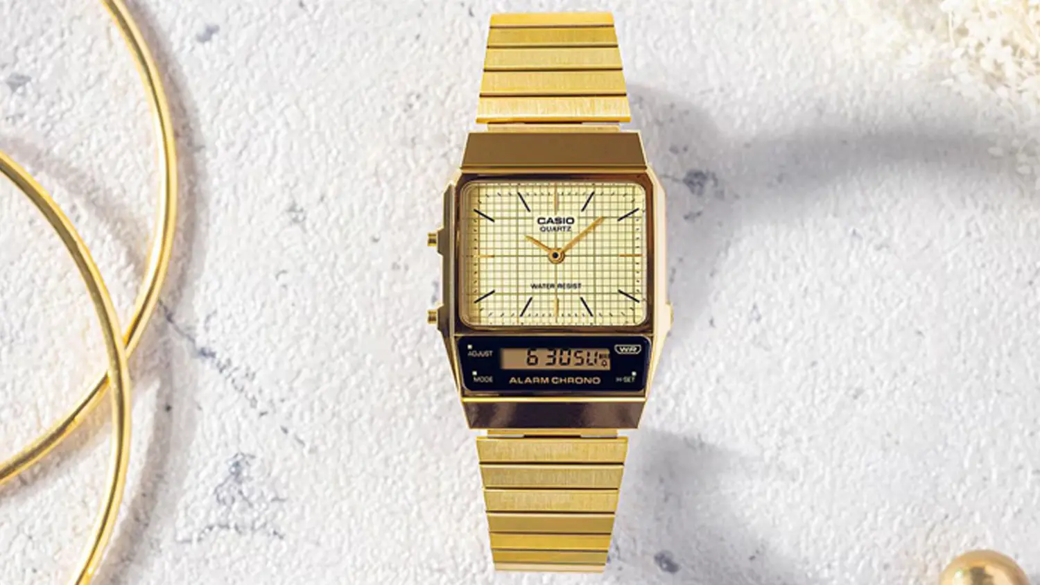 Položené náramkové hodinky Casio VINTAGE AQ-800EG-9AEF