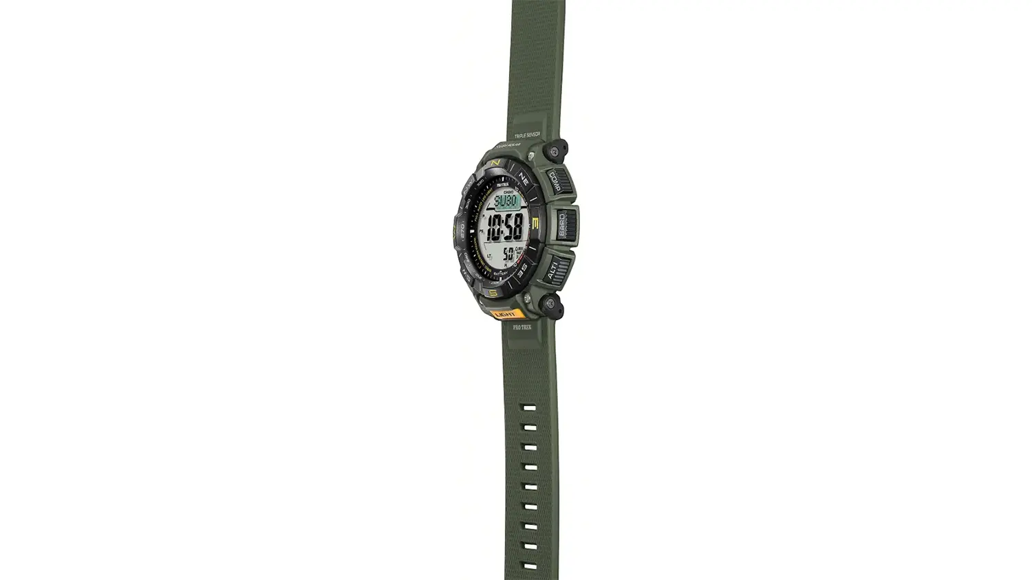 Hodinky Casio PRO TREK PRG-340-3ER jako kompas v přírodě
