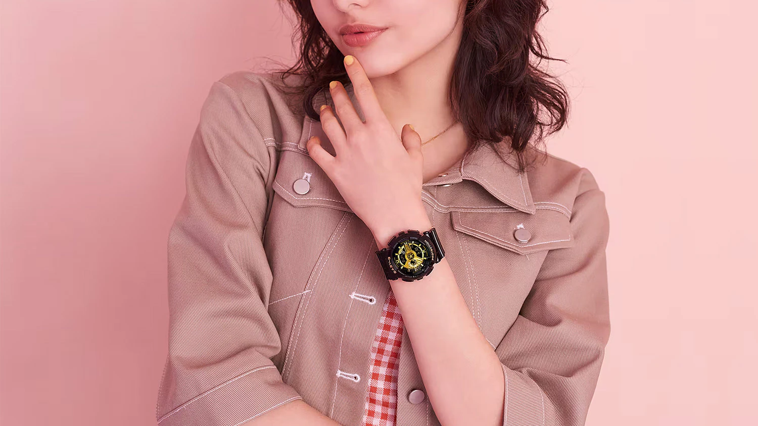 Náramkové hodinky Casio Baby-G BA-110X-1AER na zápästí