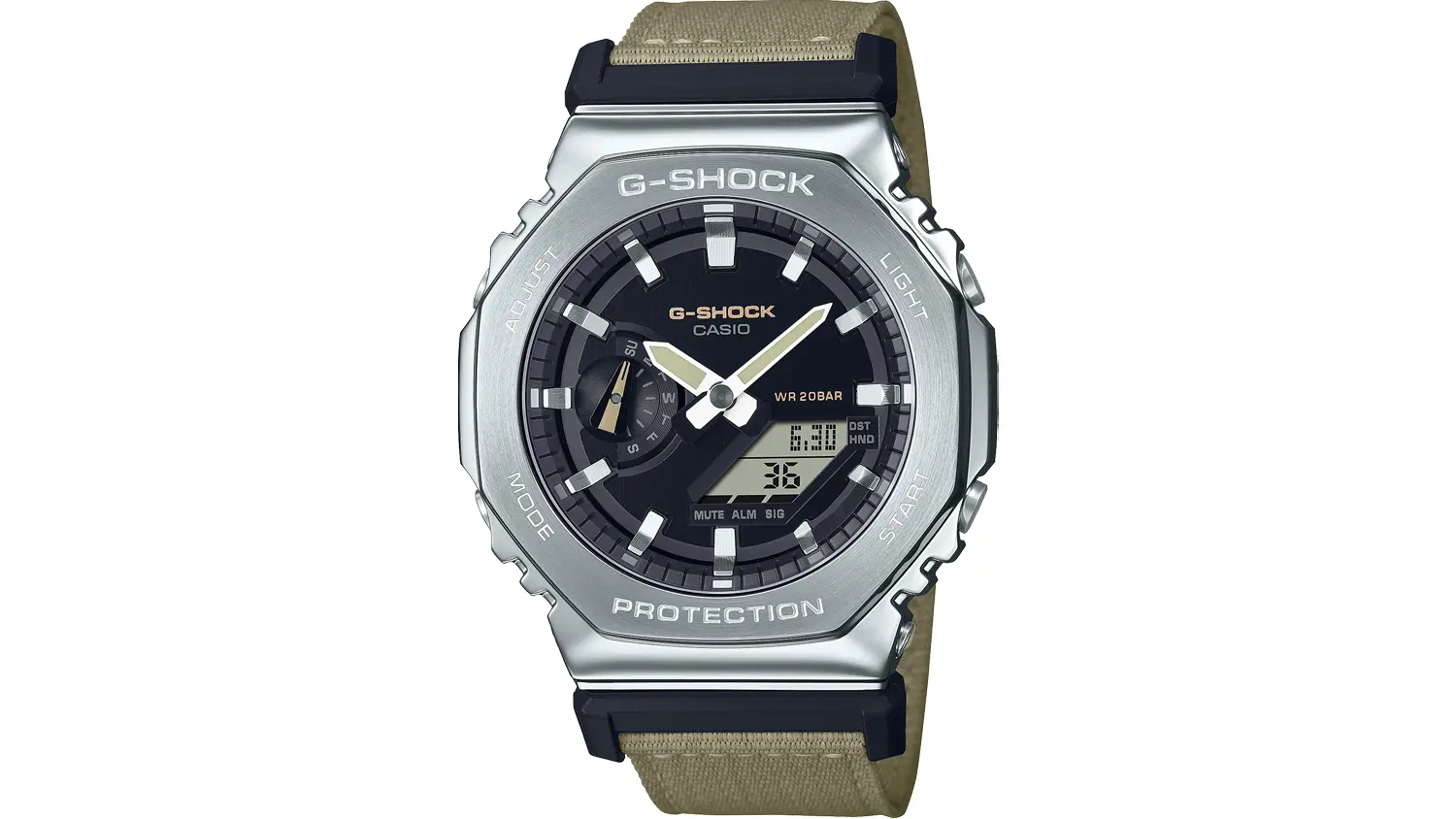 Predná strana hodiniek Casio G-SHOCK GM-2100C-5AER