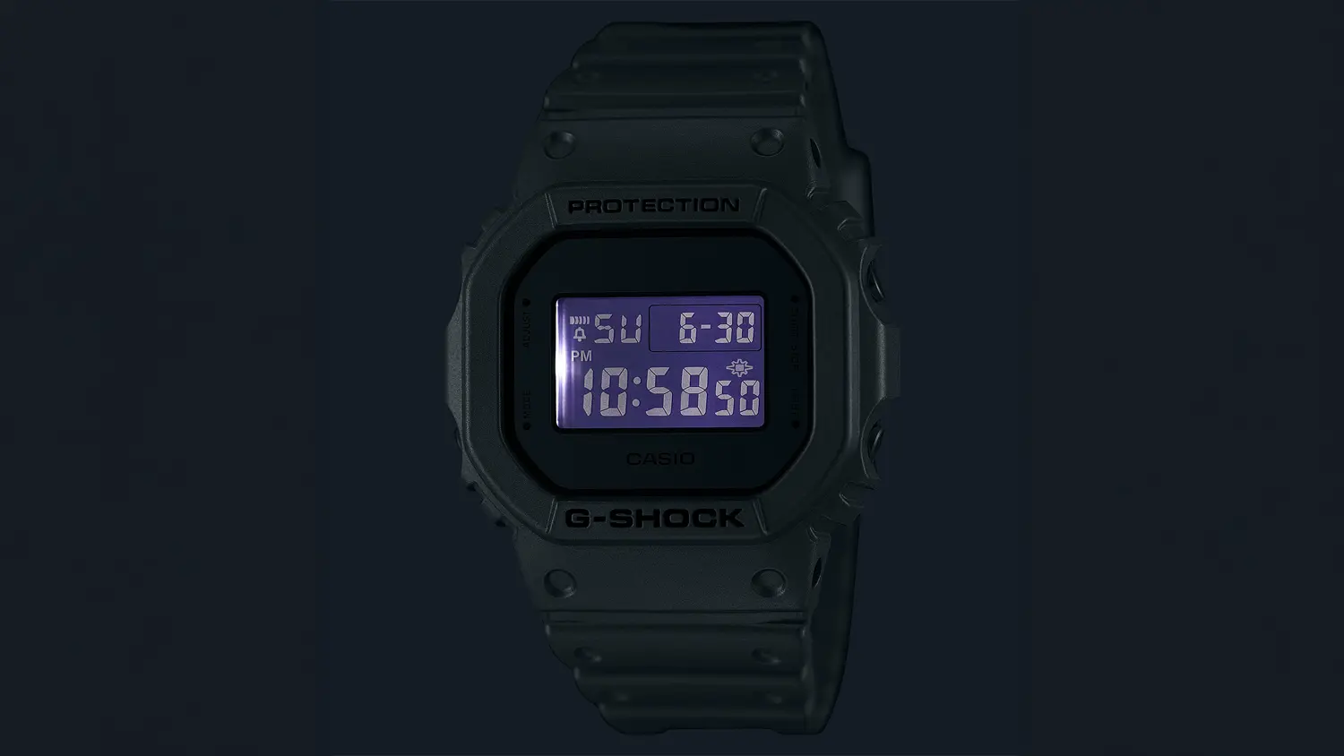 Rozsvieten&eacute; hodinky Casio G-SHOCK DW-5600FF-8ER