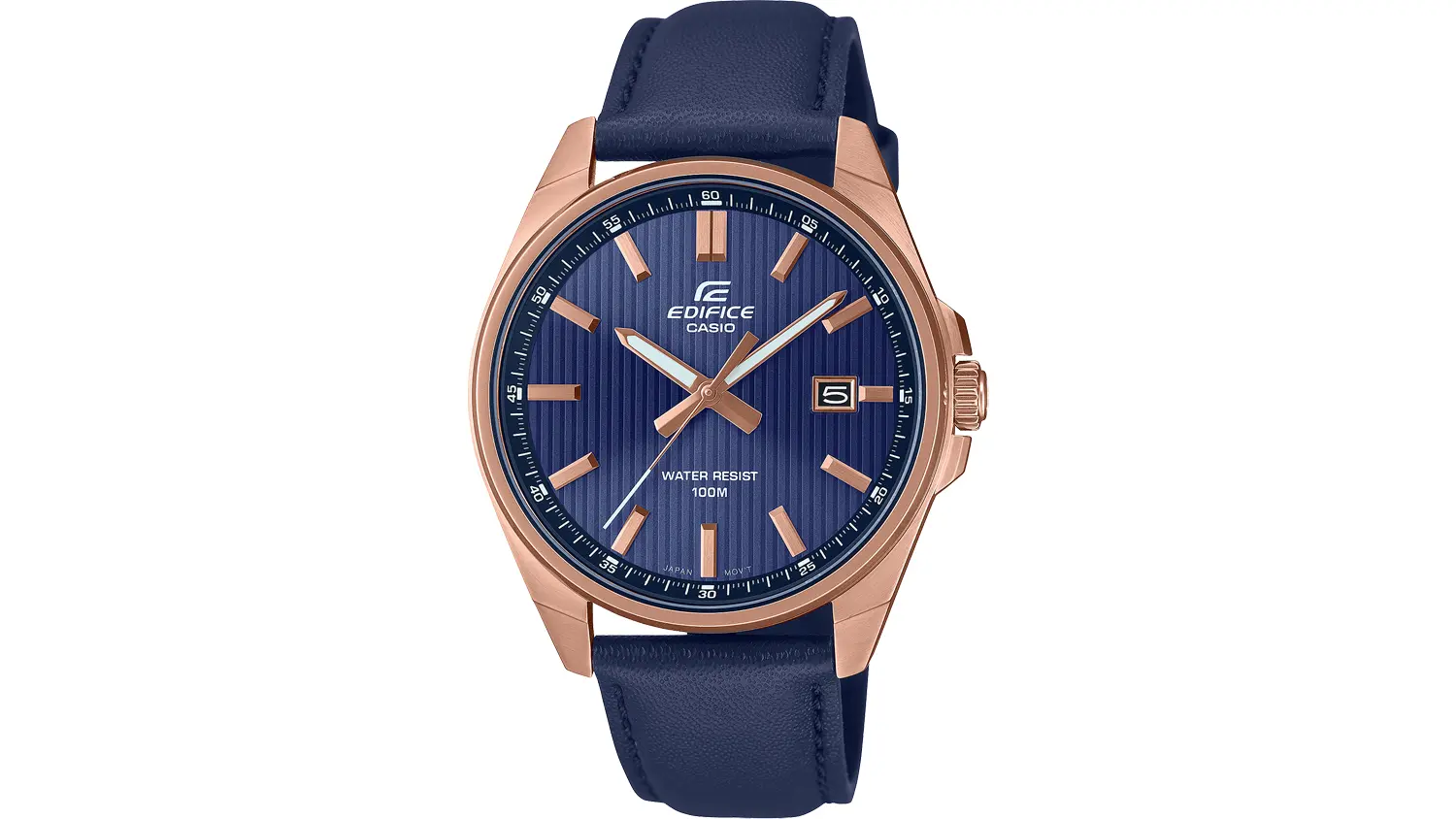 Pohled zepředu na hodinky Casio EFV-150CL-2AVUEF