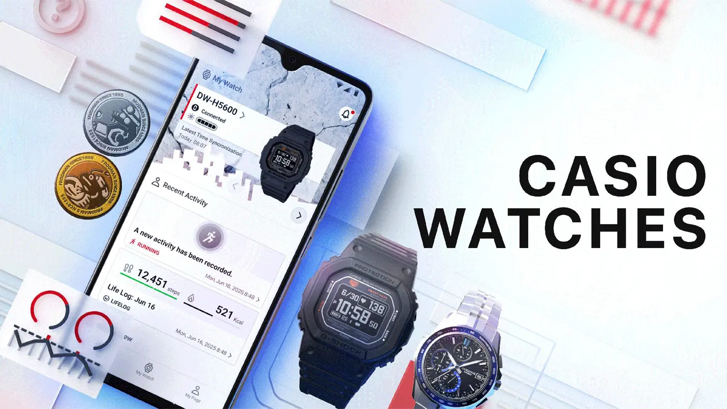 Aplikace Casio Watches