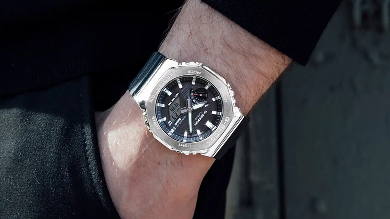 Hodinky Casio GBM-2100-1AER na pánské ruce