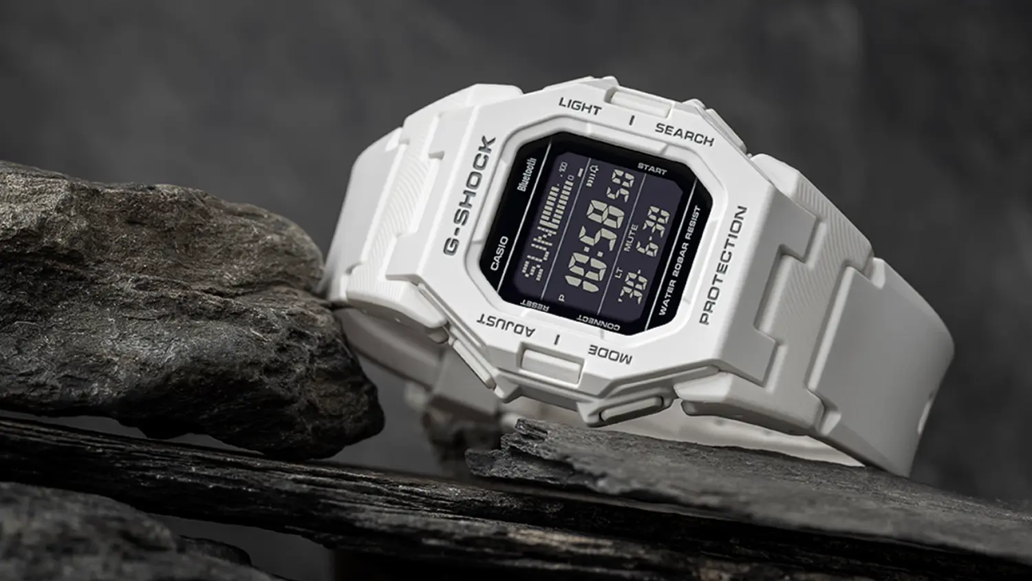 Pánske náramkové hodinky Casio GD-B500-7ER G-SHOCK na kameňoch