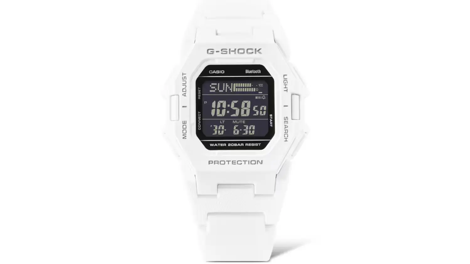 Pánske náramkové hodinky Casio GD-B500-7ER G-SHOCK z čelného pohľadu