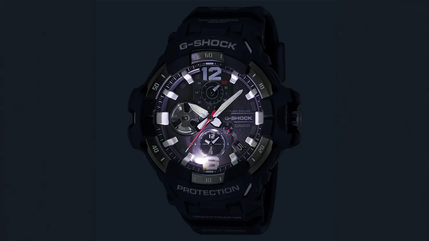 Pánské hodinky Casio GR-B300-8A2ER G-SHOCK PRO s LED osvětlením displeje