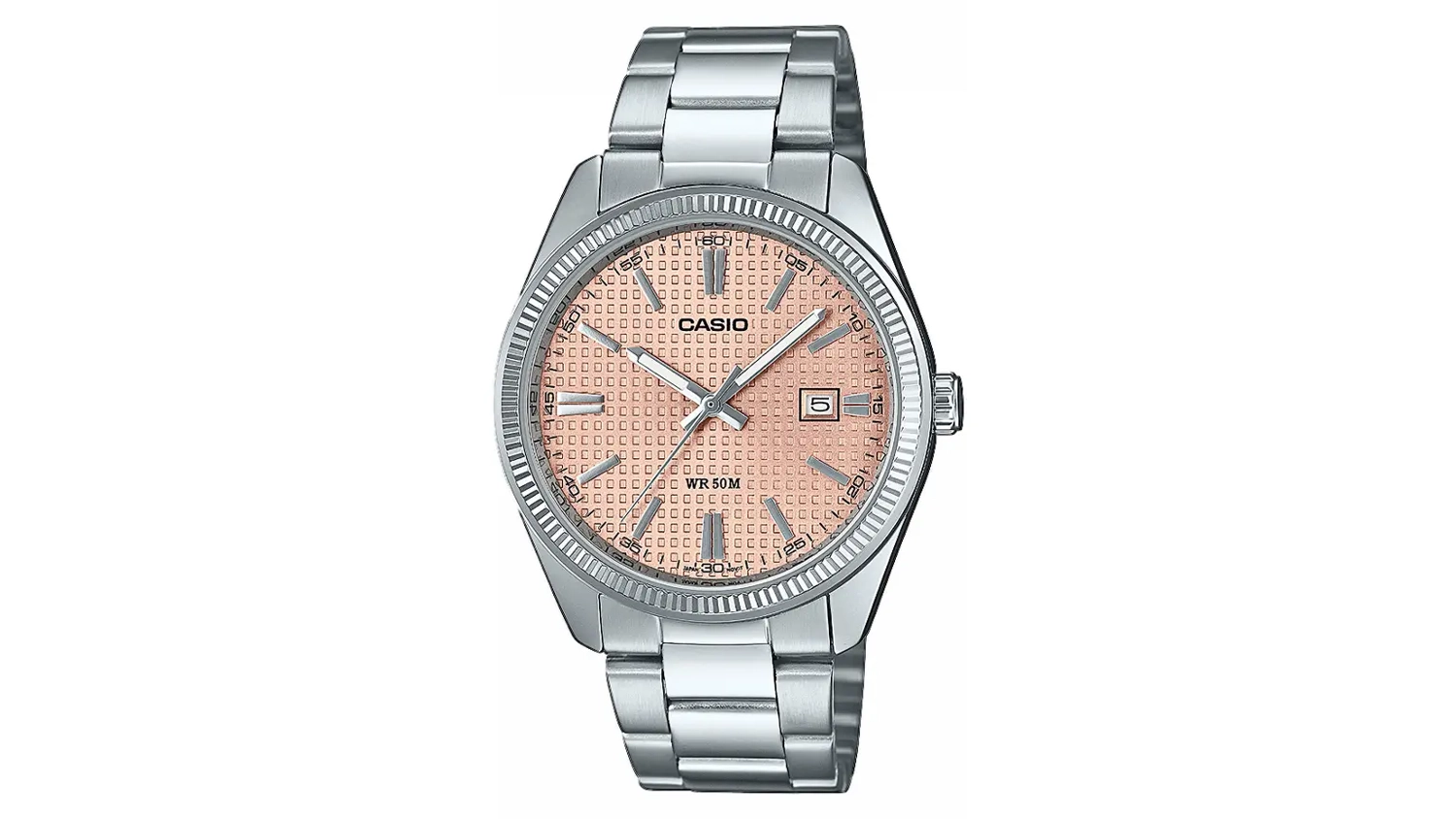 P&aacute;nsk&eacute; n&aacute;ramkov&eacute; hodinky Casio MTP-1302PE-4AVEF Timeless Collection pohľad zpredu
