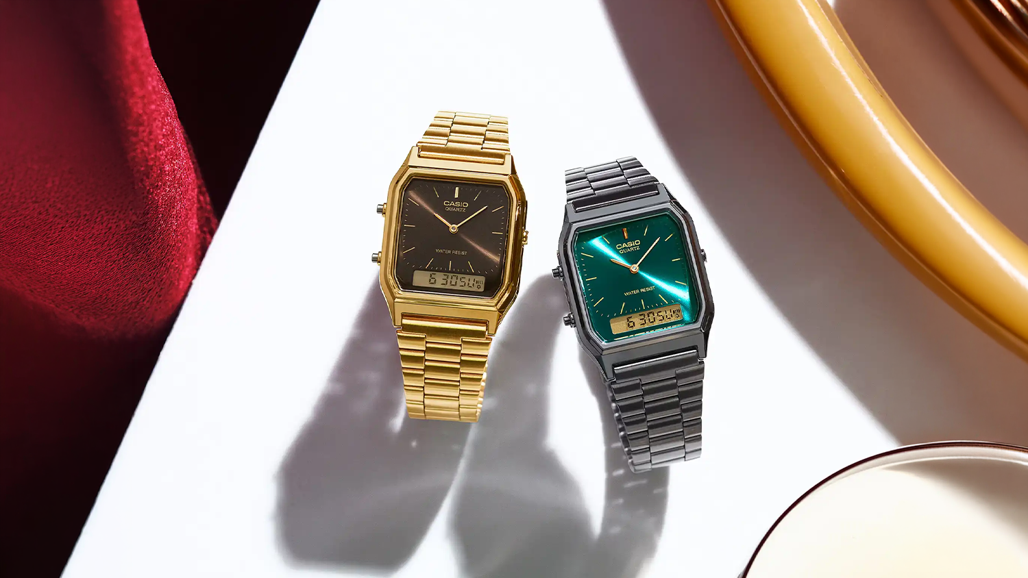 Hodinky Casio Vintage AQ-230EGG-3AEF (001) ve dvou barevných variantách