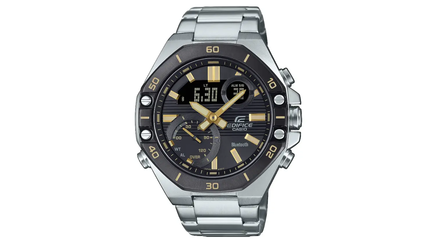 P&aacute;nske n&aacute;ramkov&eacute; hodinky Casio ECB-10DB-1A9EF