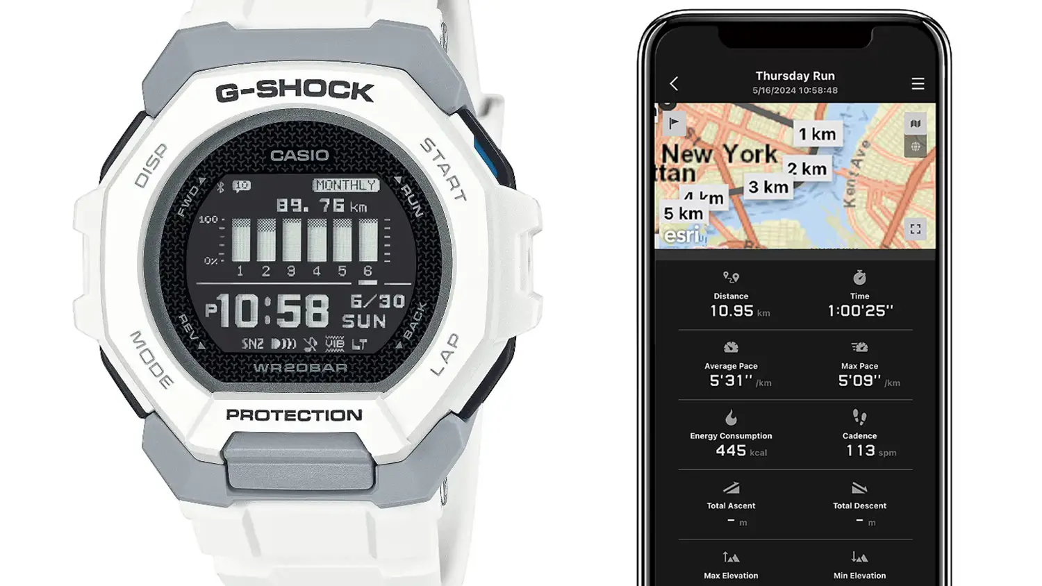 Pánske hodinky Casio GBD-300-7ER G-SHOCK s mobilnou aplikáciou