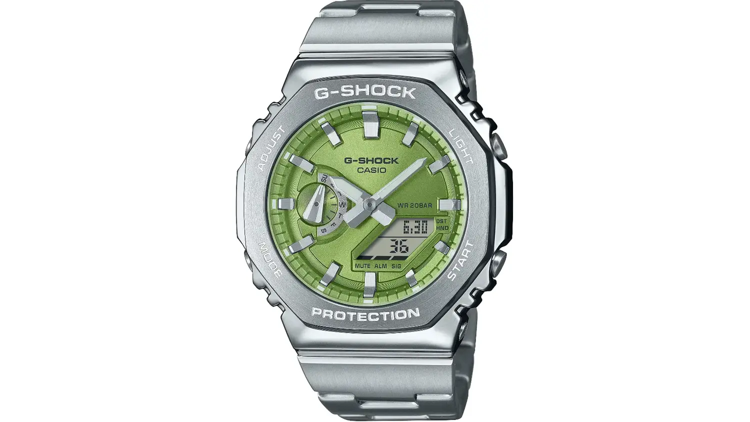 P&aacute;nske n&aacute;ramkov&eacute; hodinky Casio GM-2110D-3AER G-SHOCK