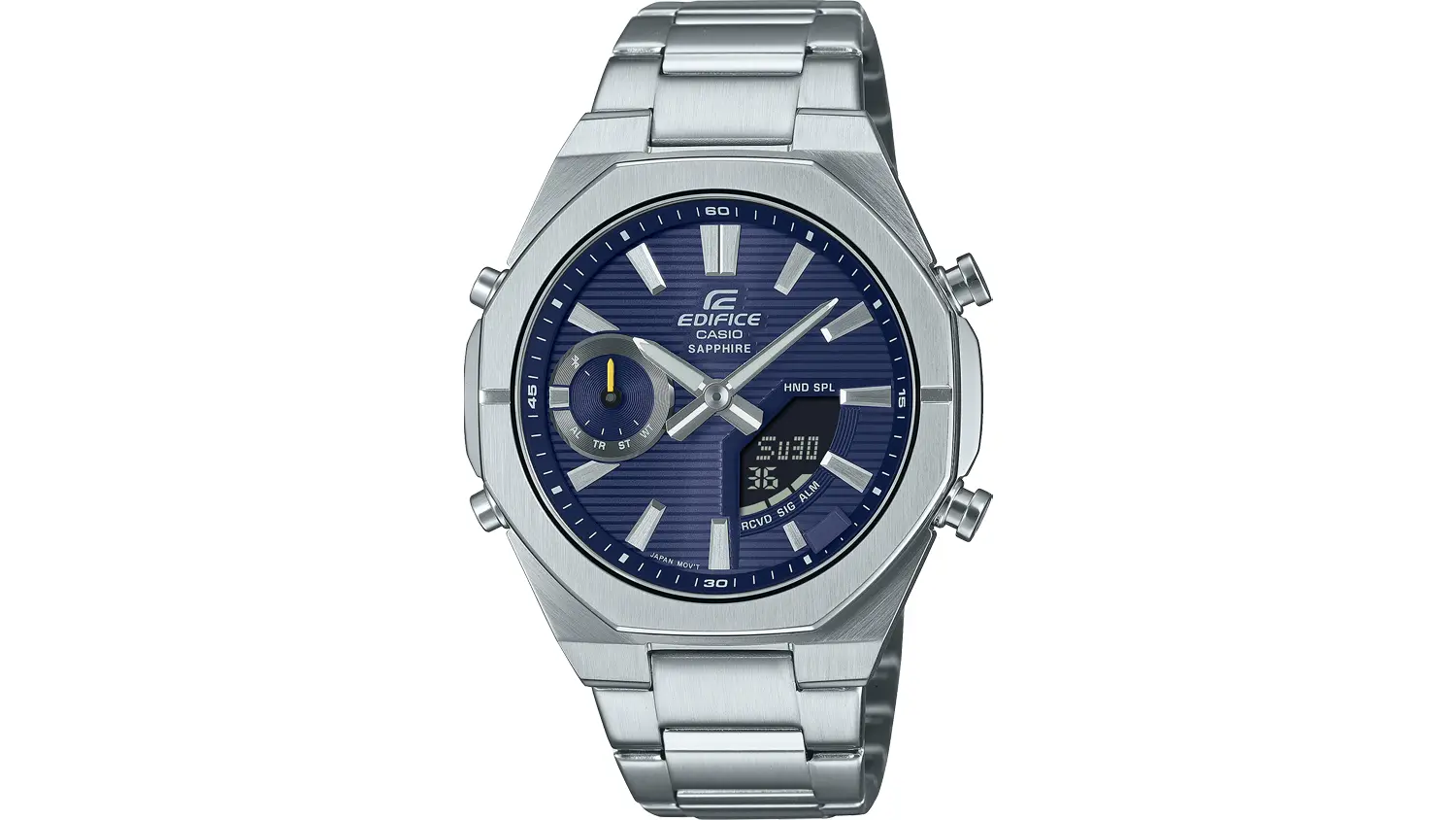 Přední strana hodinek Casio ECB-S10D-2AEF