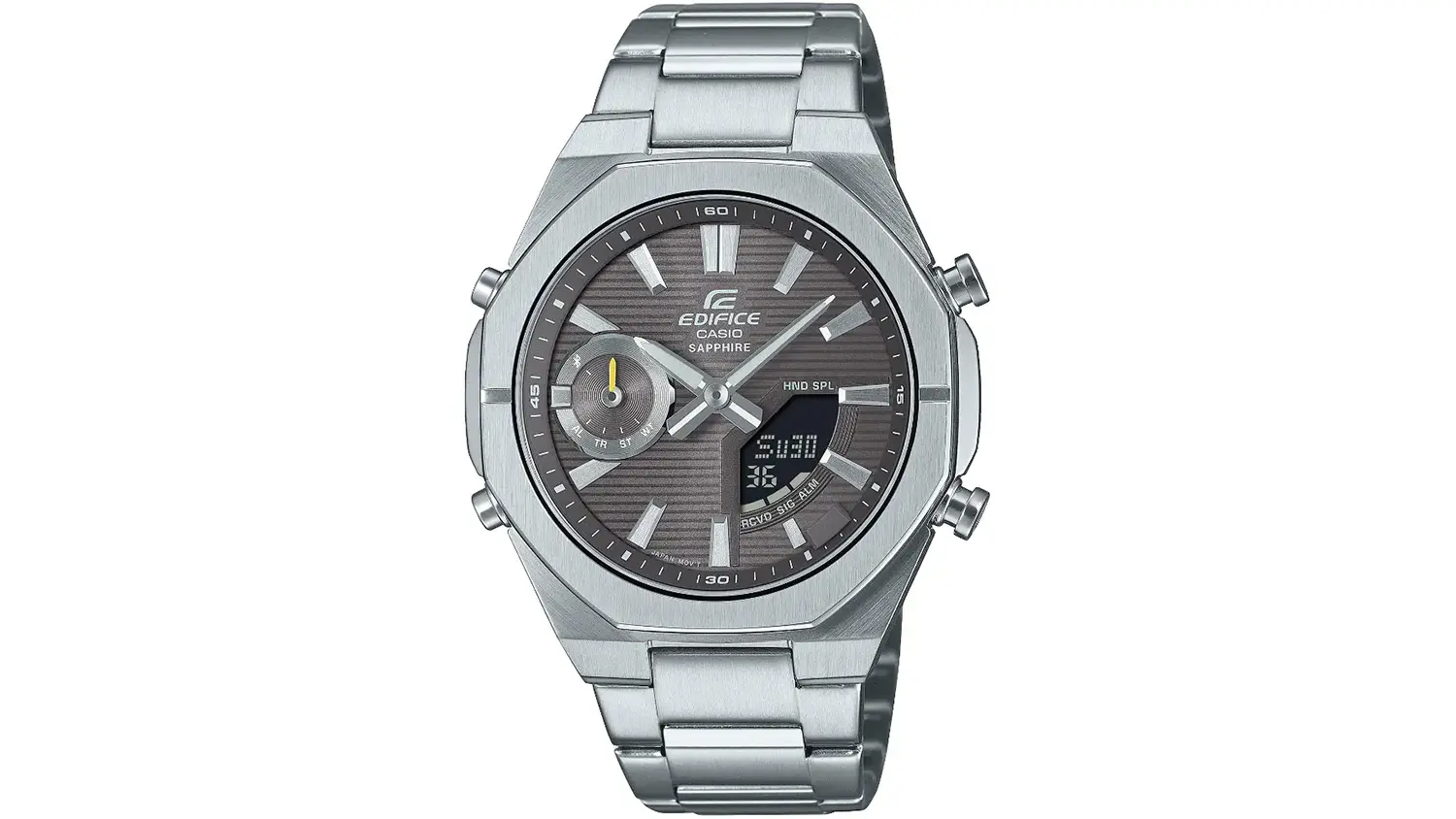Přední strana hodinek Casio ECB-S10D-8AEF