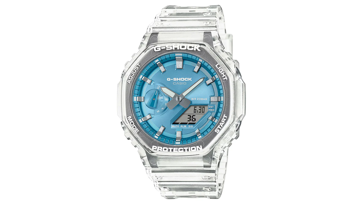 Pánske náramkové hodinky Casio GA-2100BM-7A2ER G-SHOCK