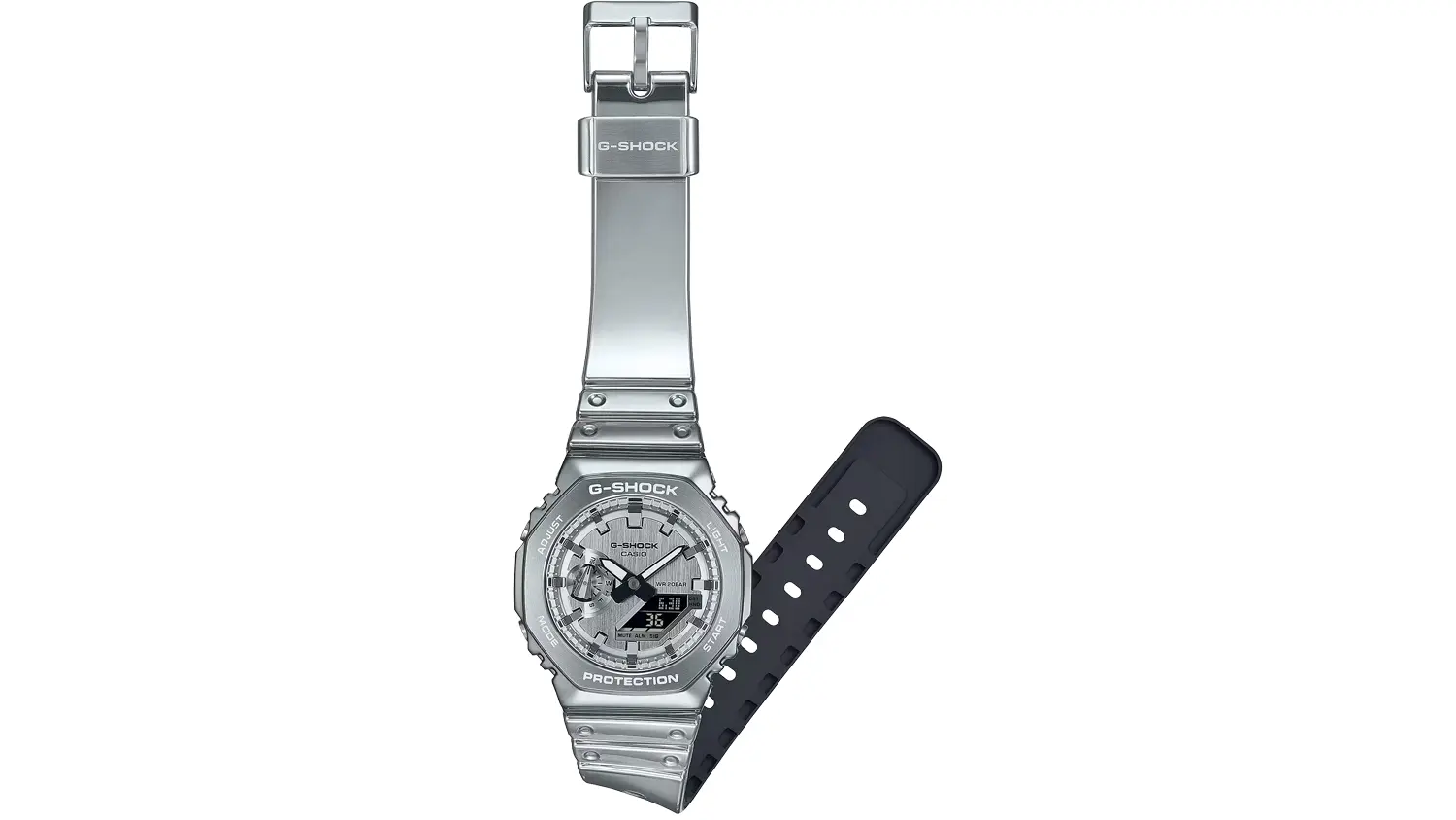 Hodinky Casio G-SHOCK GM-2100YM-8AER s remienkom silik&oacute;nov&yacute;m