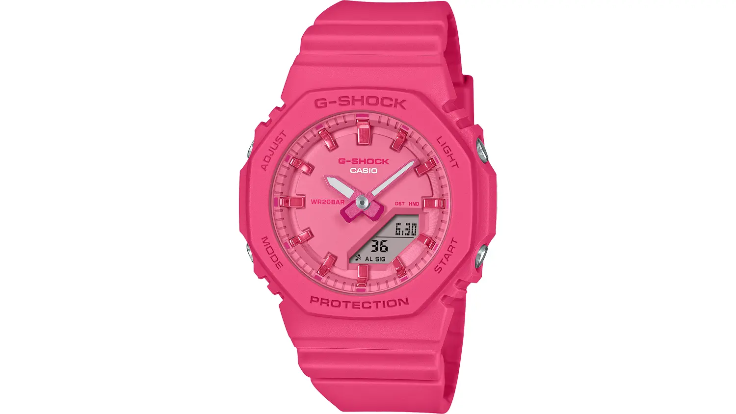 D&aacute;mske n&aacute;ramkov&eacute; hodinky Casio GMA-P2100PP-4AER G-SHOCK