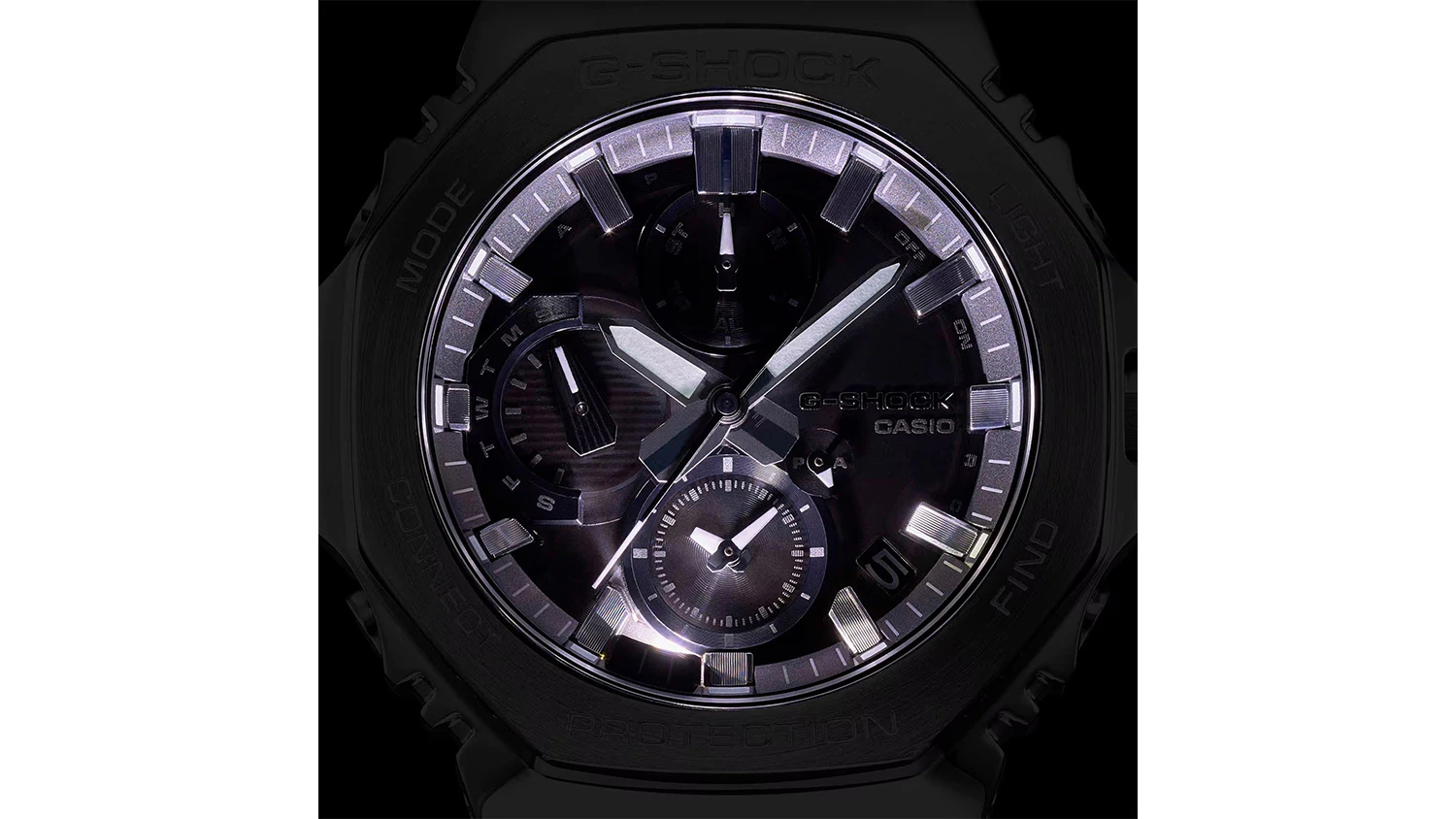 Osvetlen&yacute; displej hodiniek Casio GMC-B2100Y-1AER G-SHOCK