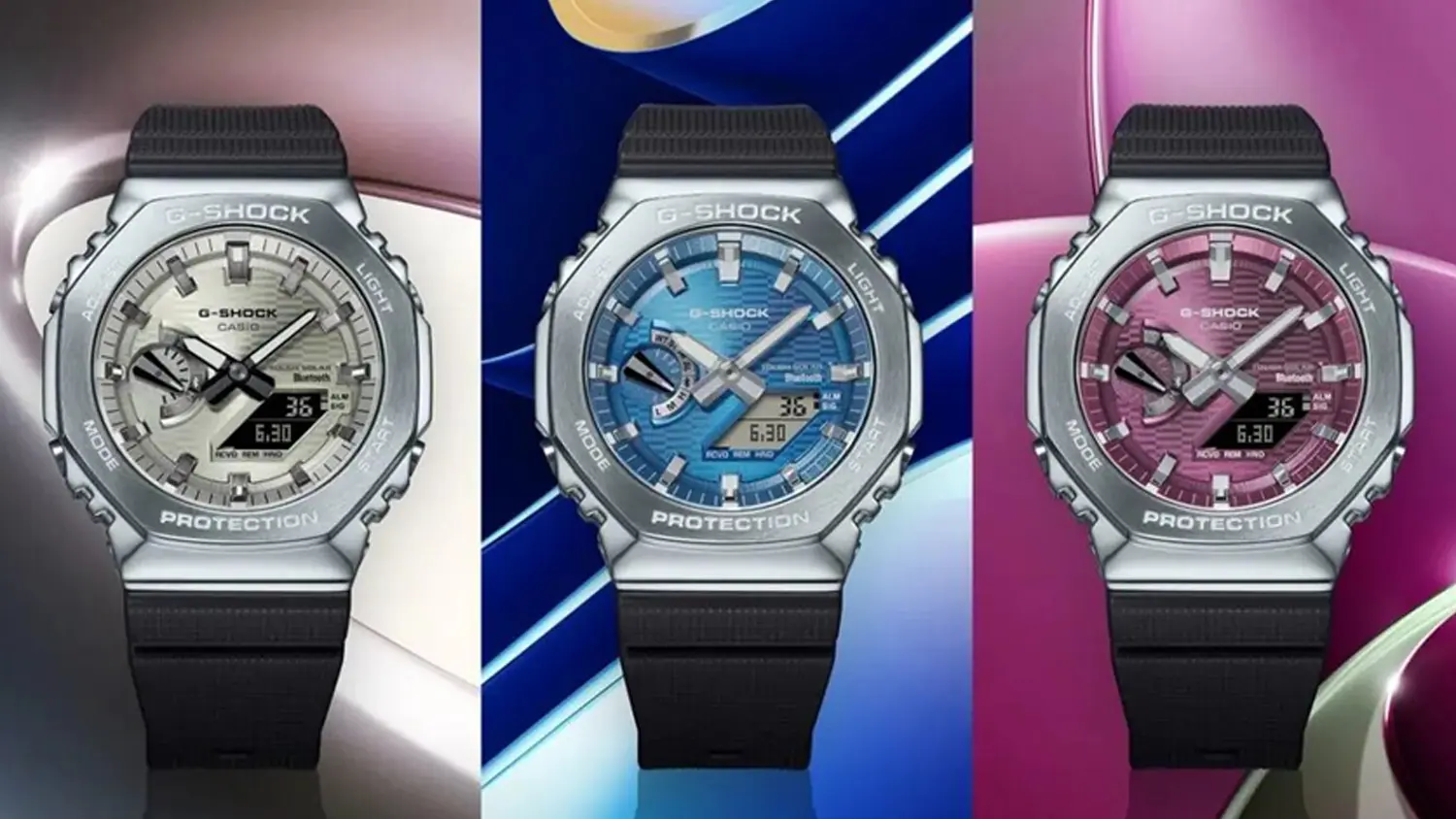 Farebn&eacute; vari&aacute;cie hodiniek Casio GBM-2100