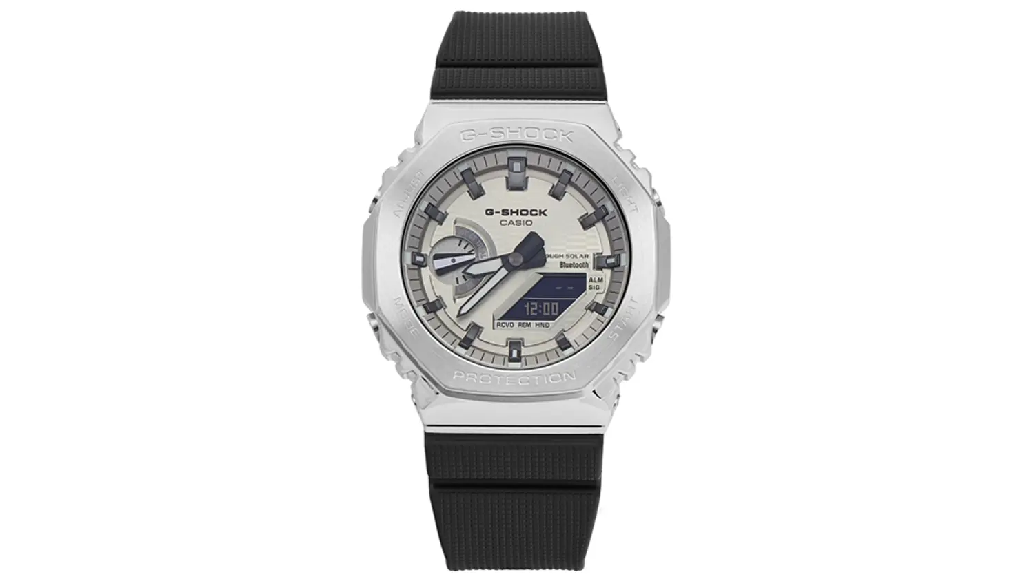 Hodinky Casio GBM-2100A-8BER na bielom pozad&iacute;